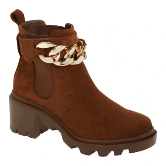 - Steve Madden Womens brown Ankle Boot size 7.5 NWOUT BOX - Picture 3 of 17